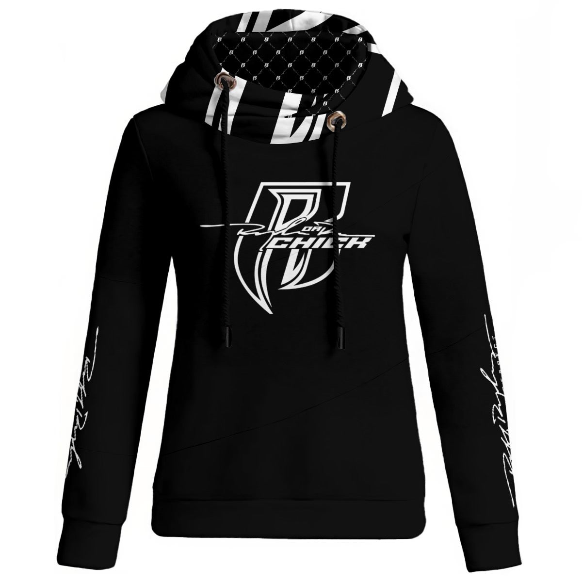 Ride Or Die Chick Women's Patchwork Hoodie