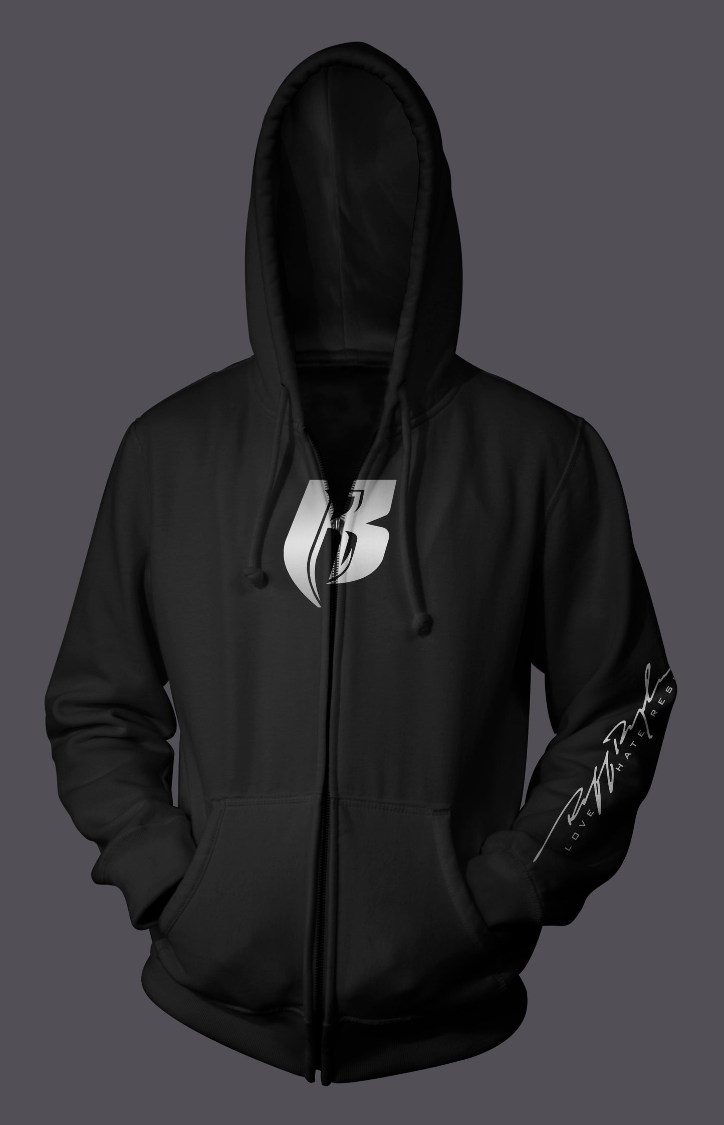 Ruff Ryders Modern Logo with Love Hate Respect Signature