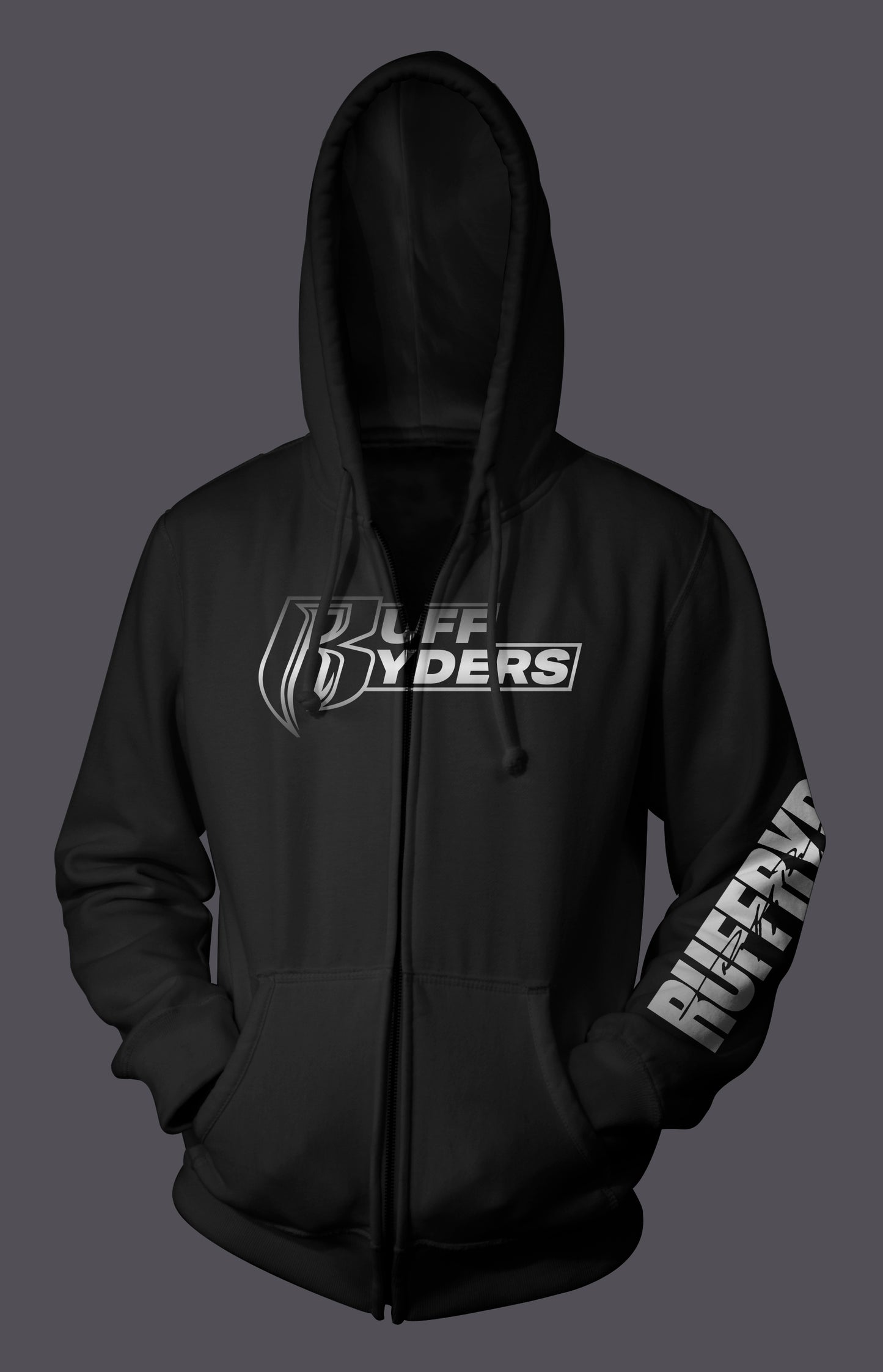 Ruff Ryders Records Logo with Past Present Future