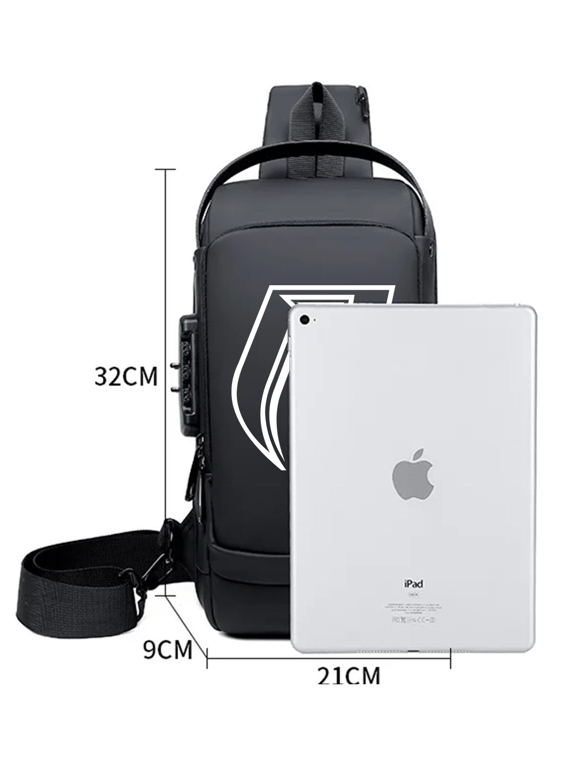 Ruff Ryders Reflective Sling Bag