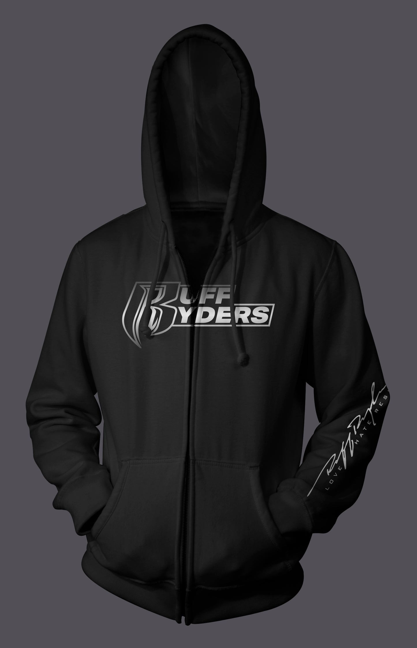 Ruff Ryders Records Logo with Love Hate Respect