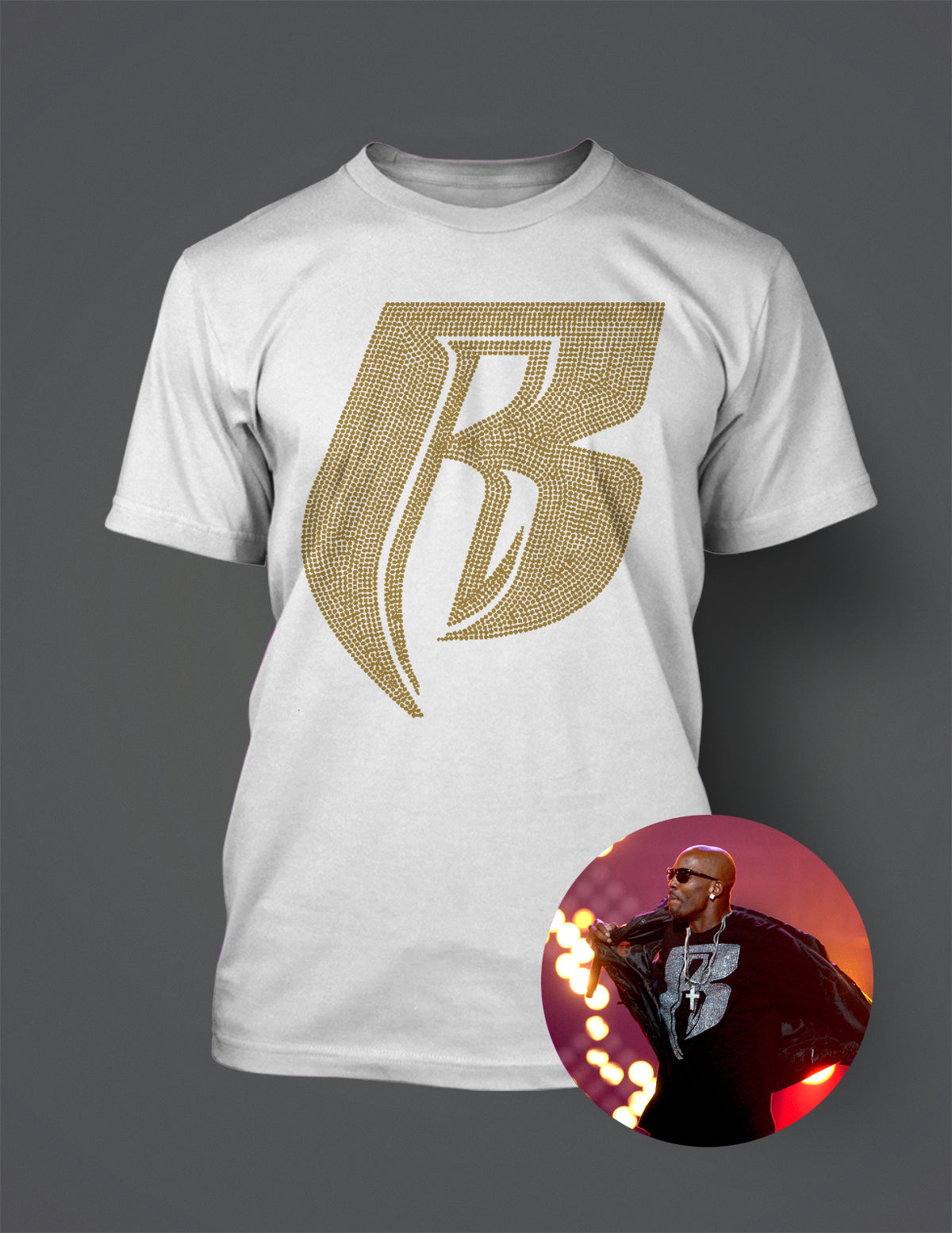 Ruff Ryders DMX Blinged out Tee