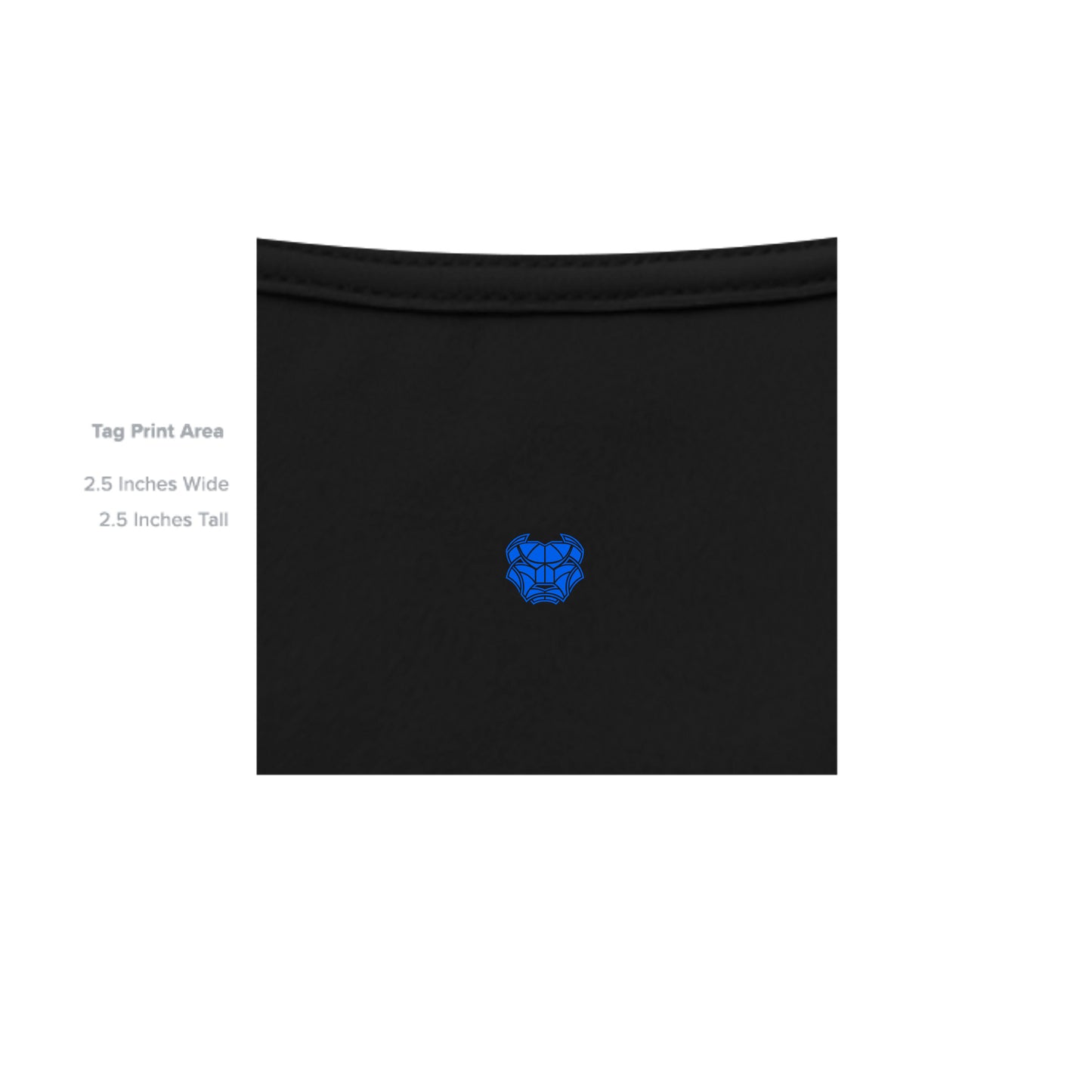 SLD BLK TRIBLEND - 3413C - INSIDE_TAG_LINE