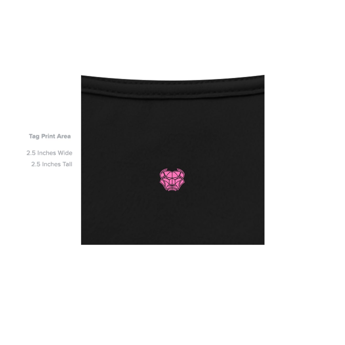 SLD BLK TRIBLEND - 3413C - INSIDE_TAG_LINE
