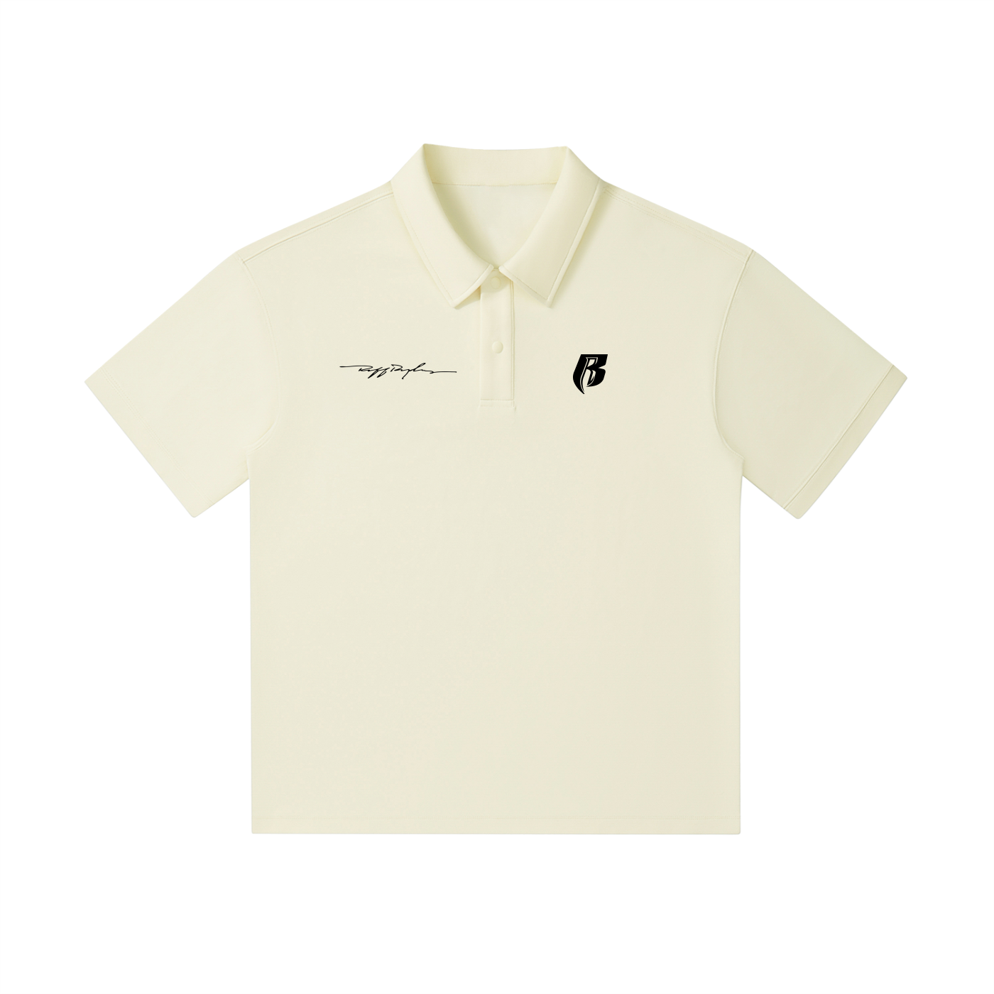 Modern R Drop Shoulder Short-Sleeve Polo