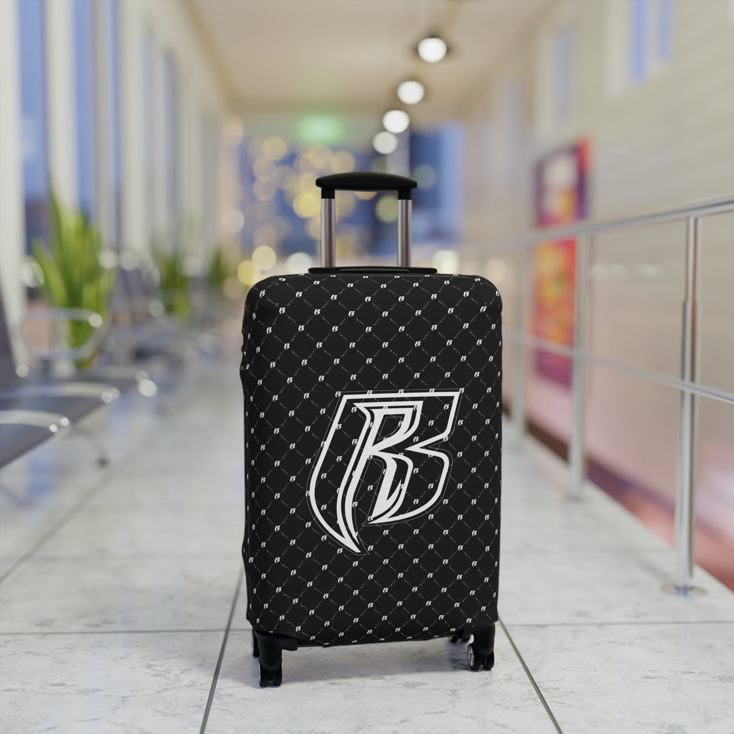 Blk RR Luggage Cover