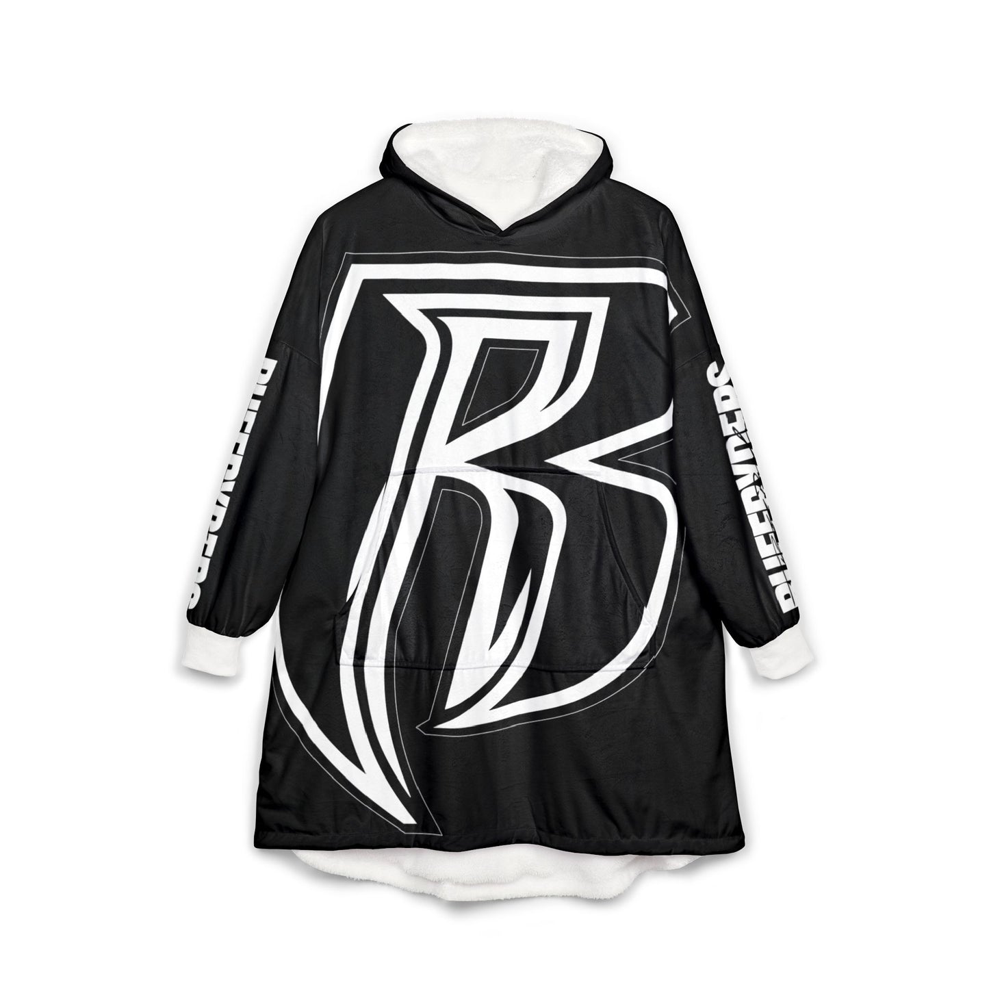 Ruff Ryders Logo Hooded Blanket - Cozy Sherpa Hoodie Blanket