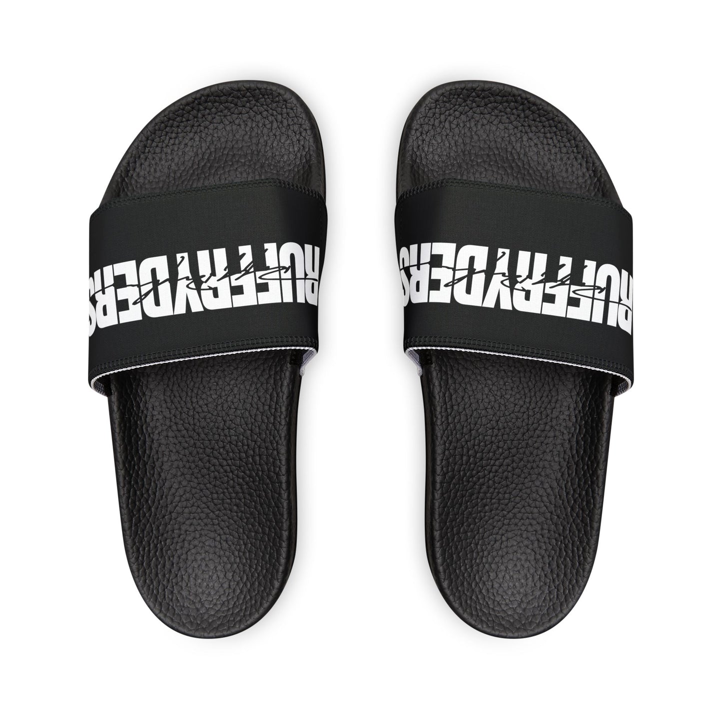 Ruff Ryders Past Present Future Removable-Strap Slide Sandals