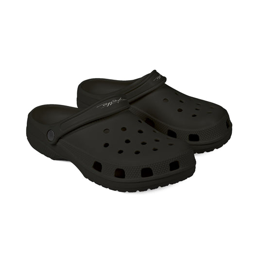 Solid Blk RR Crocs