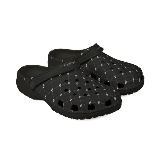 Pattern Blk RR Crocs