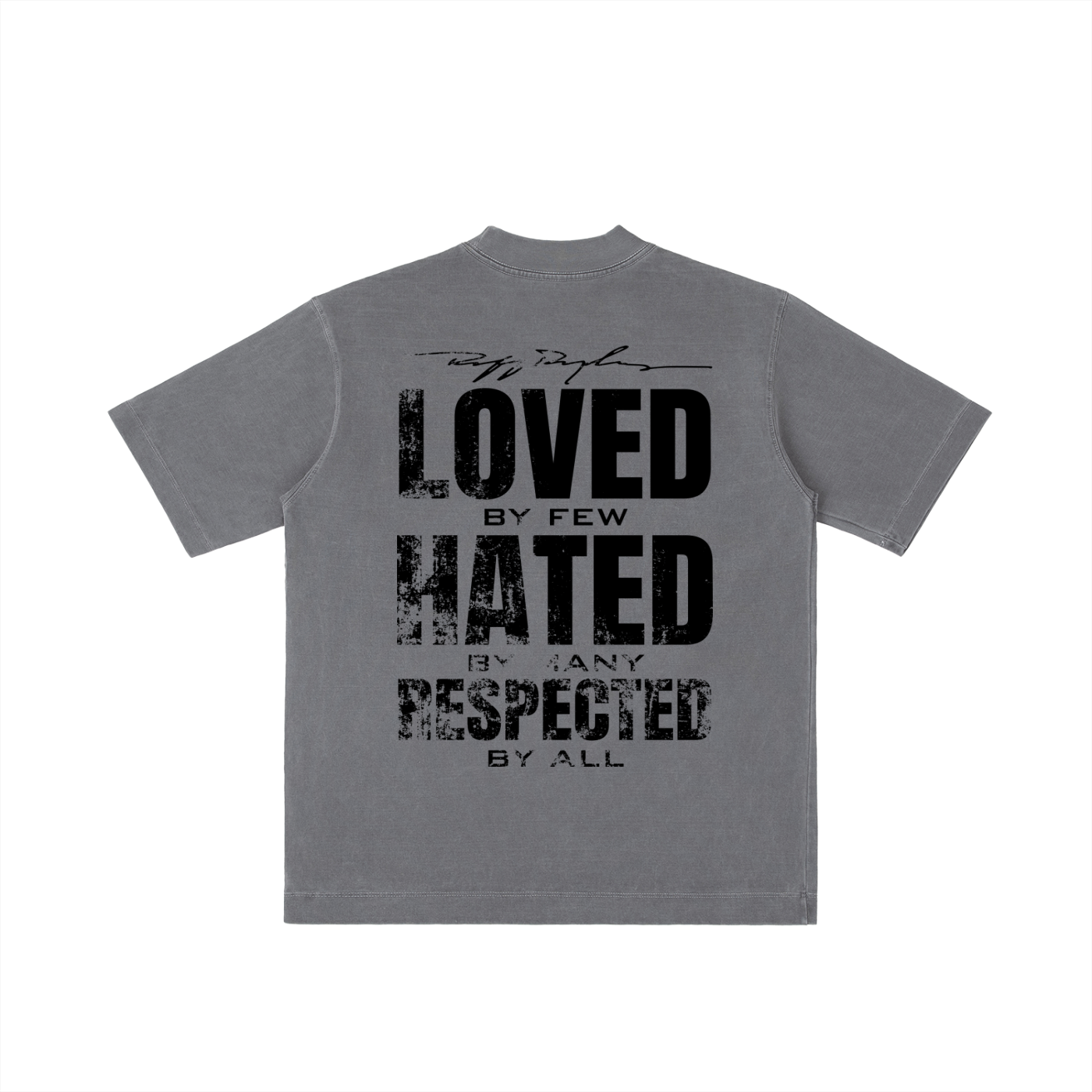 RR Grunge Vintage Wash Drop Shoulder T-shirt