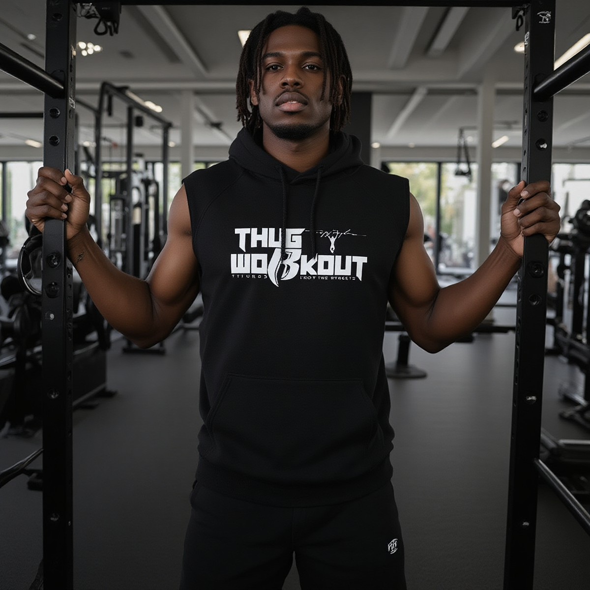 Thug Workout Loos Sleeveless Hoodie