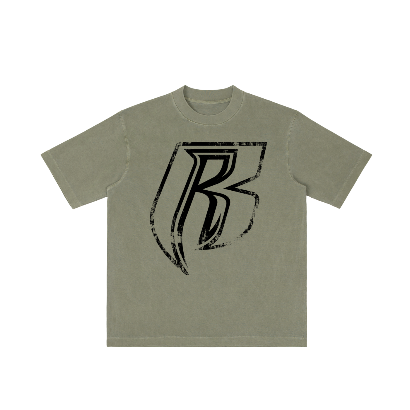 RR Grunge Vintage Wash Drop Shoulder T-shirt