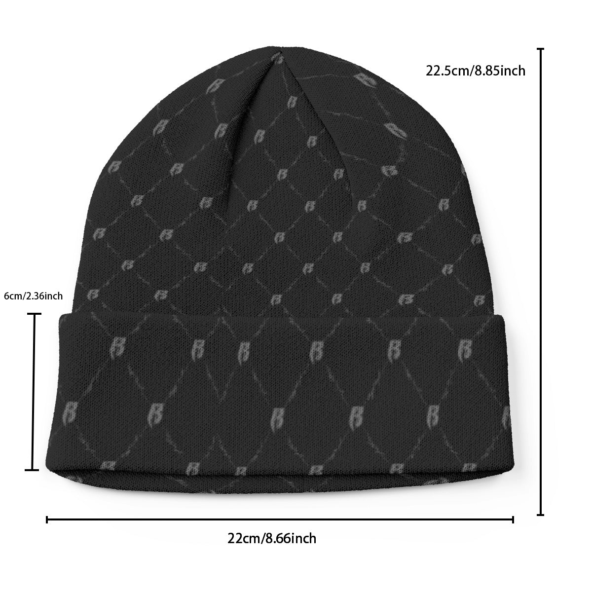 RR Chainlink Skully Knitted Hat
