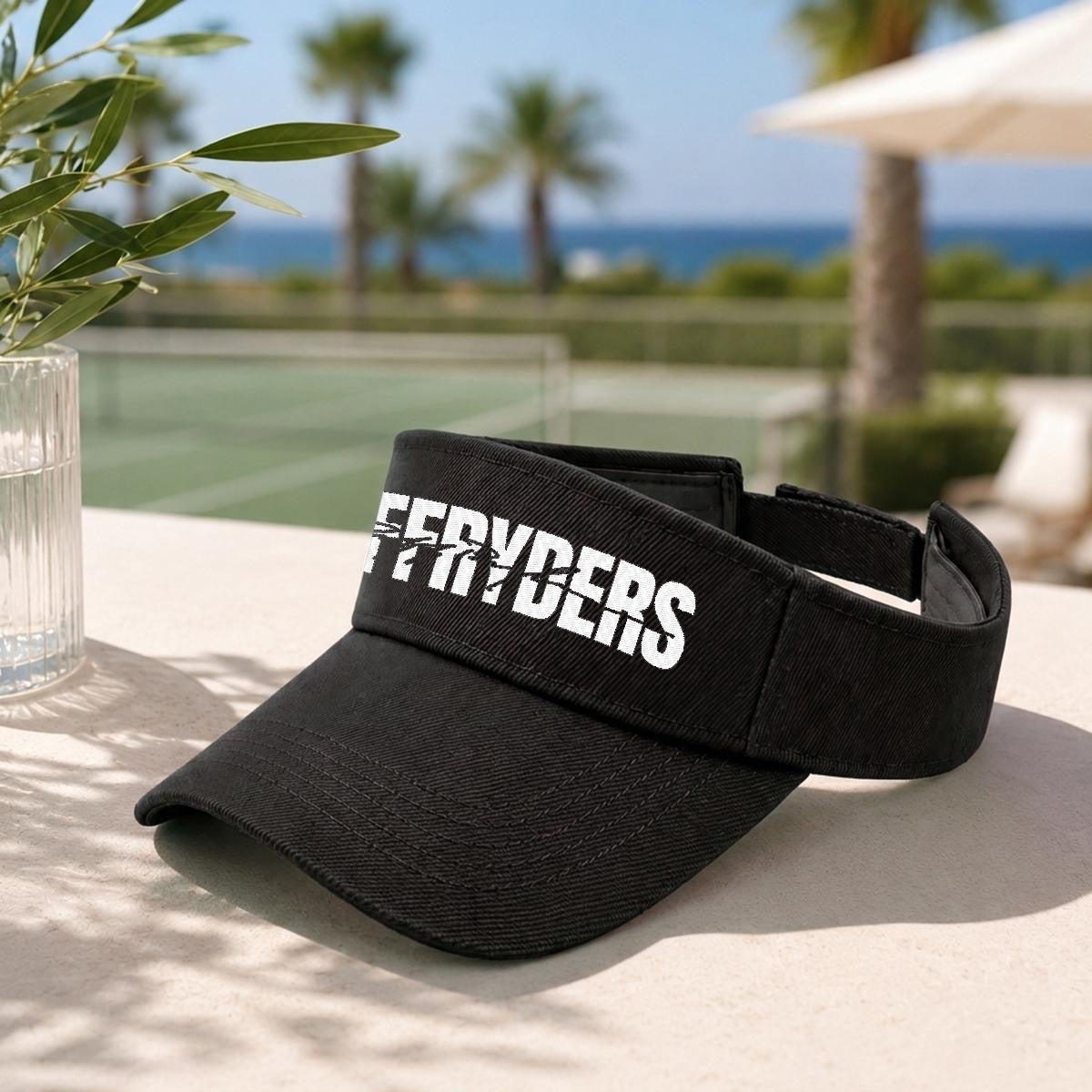 Embroidery Open-Top Visor