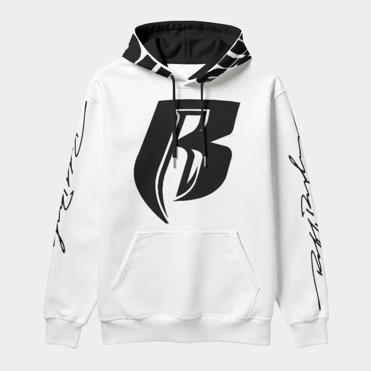 White Mordern R Hoodie