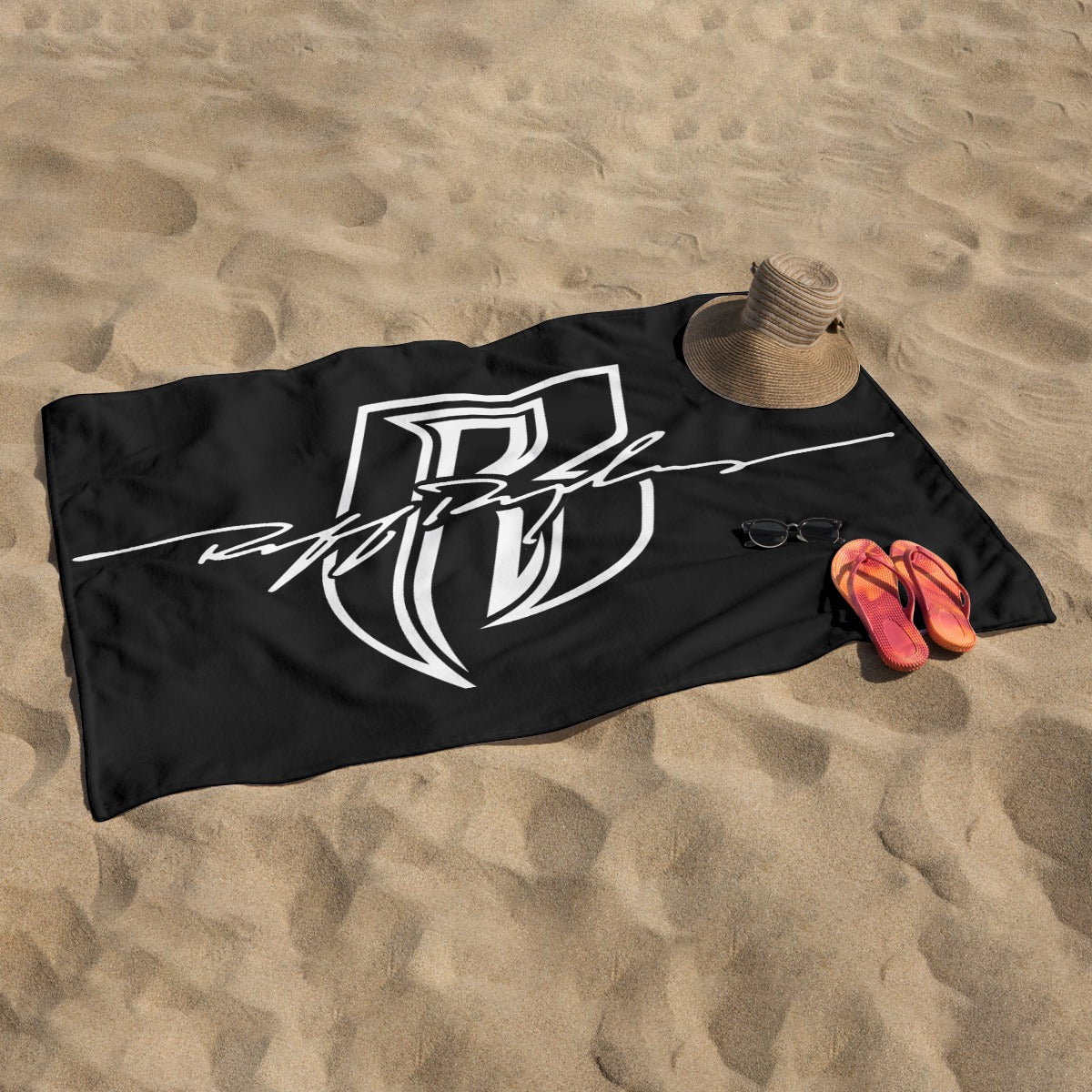 Dirty Denim Adult Beach towel