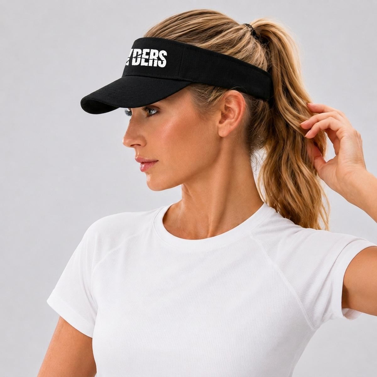 Embroidery Open-Top Visor