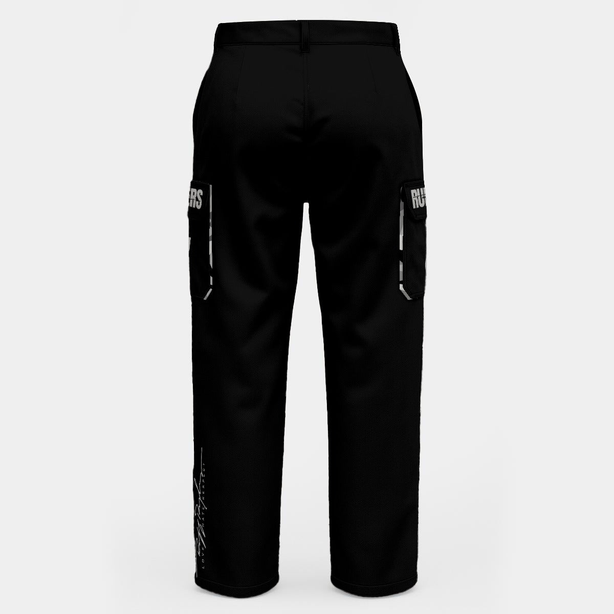Black RR Men's Cargo Pants
