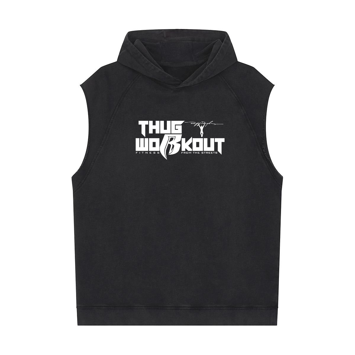 Thug Workout Loos Sleeveless Hoodie