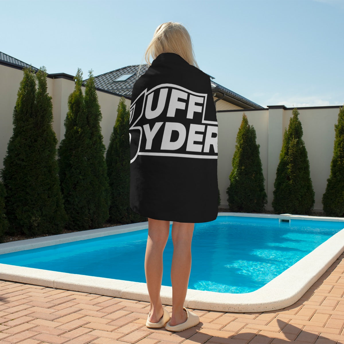 RR Records Adult Beach towel