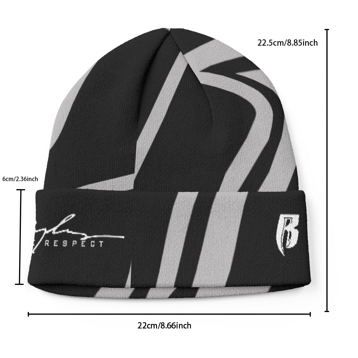 RR Stencil Modern R Skully Hat