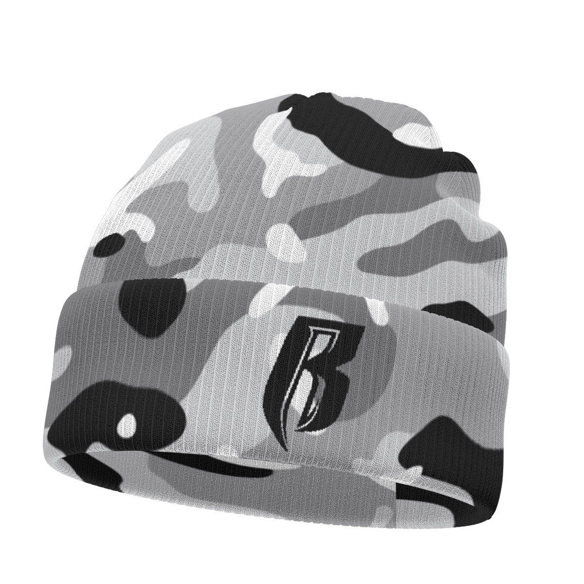 RR Camo Skully Knitted Hat