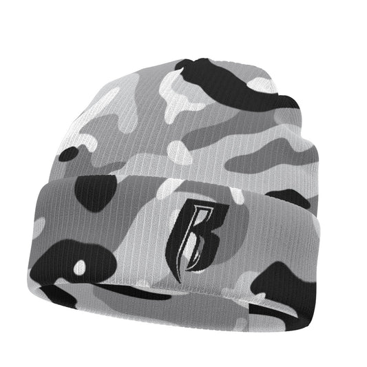RR Camo Skully Knitted Hat
