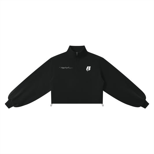 RR Chick Women’s Mock-Neck Quarter-Zip Sweatshirt
