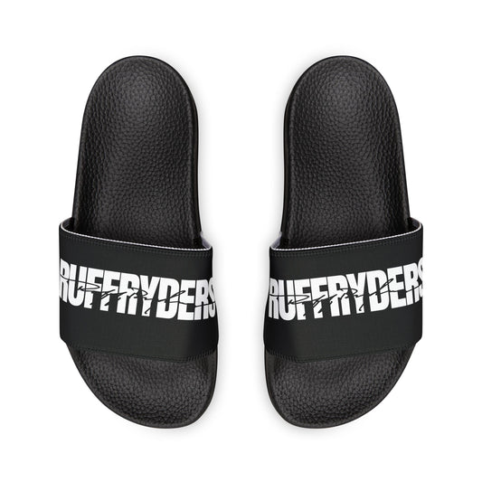 Ruff Ryders Past Present Future Removable-Strap Slide Sandals