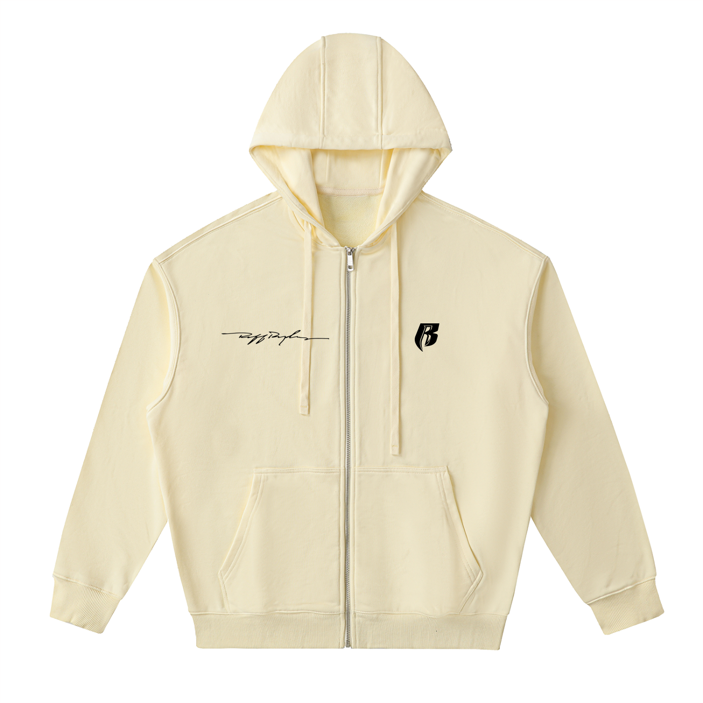 Modern RR Drop-Shoulder Zip Up Hoodie