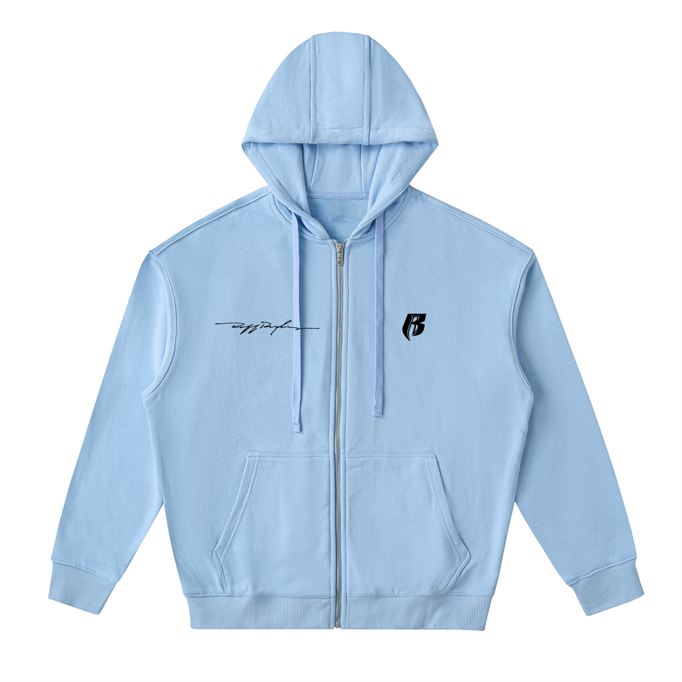Modern RR Drop-Shoulder Zip Up Hoodie