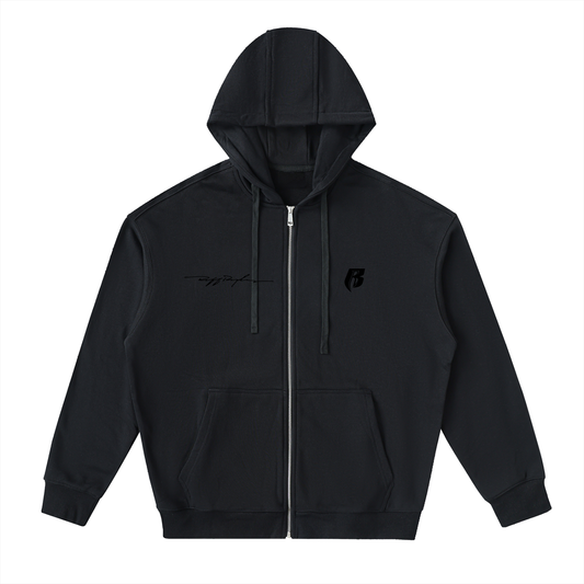 Modern RR Drop-Shoulder Zip Up Hoodie