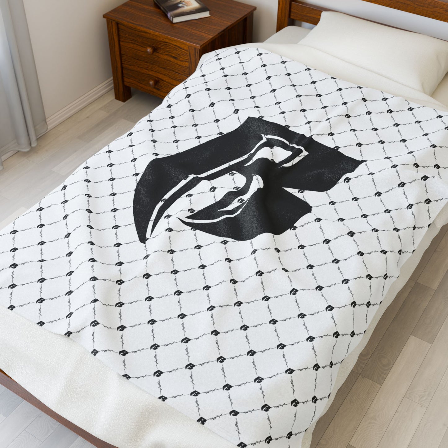 Velveteen Plush Blanket — Soft Cozy Solid Throw for Home, Travel & Gifts