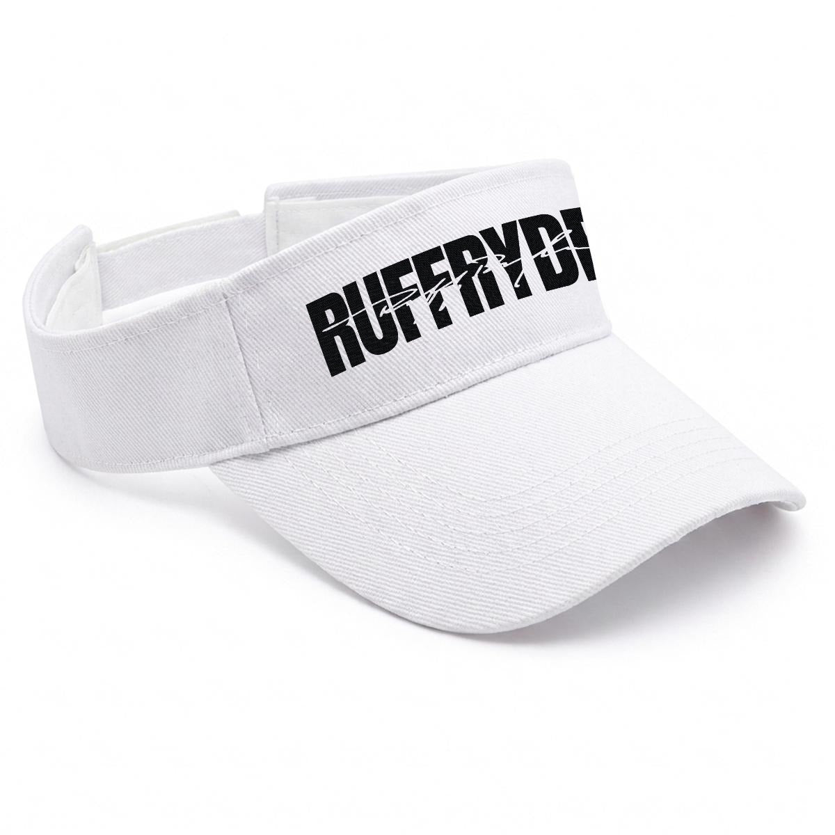 Embroidery Open-Top Visor RR Past Present Future