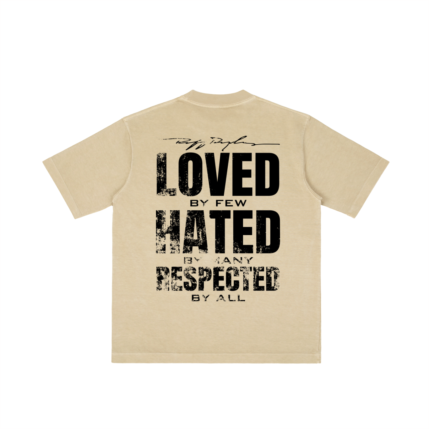 RR Grunge Vintage Wash Drop Shoulder T-shirt