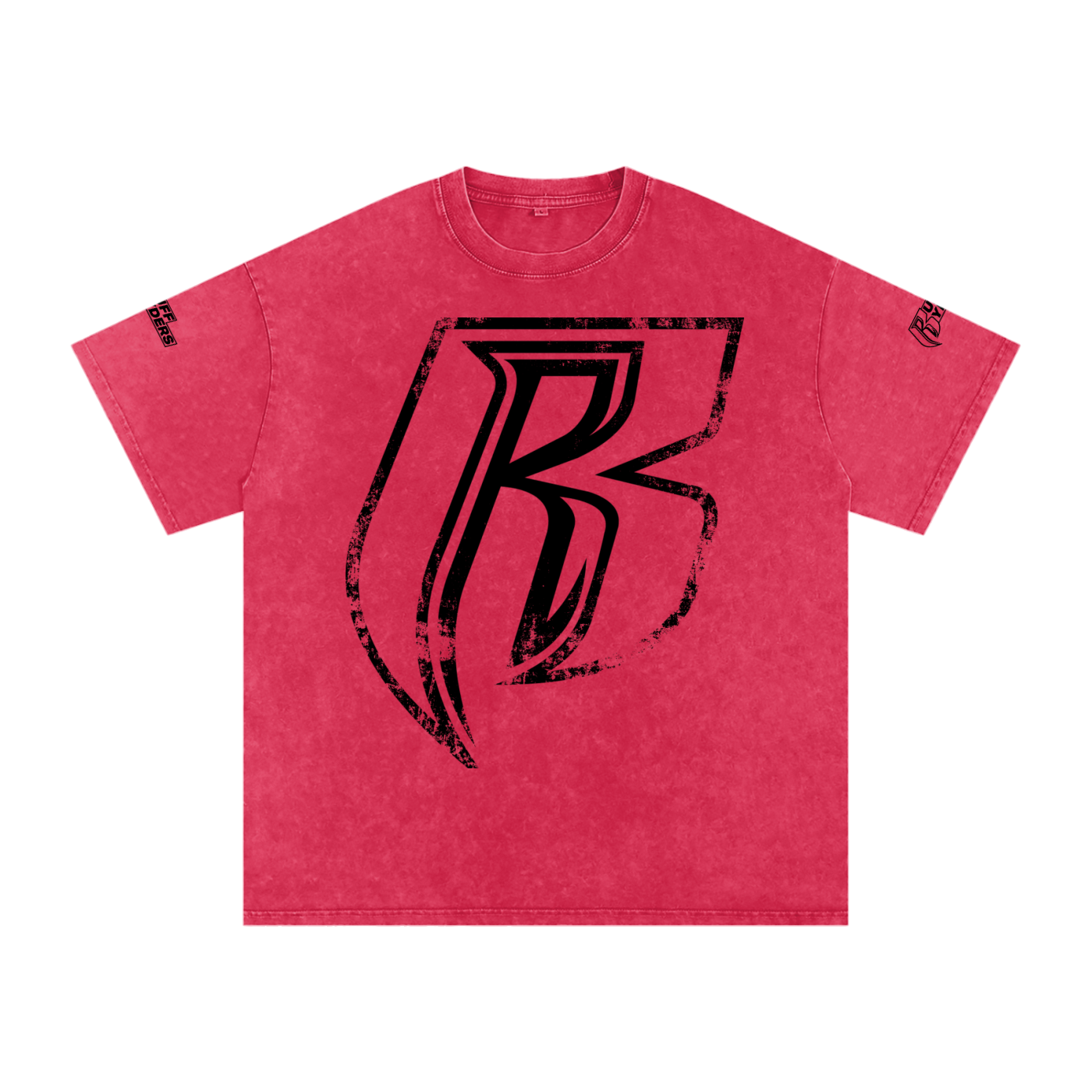 RR Snow Washed Oversized Cotton T-Shirt