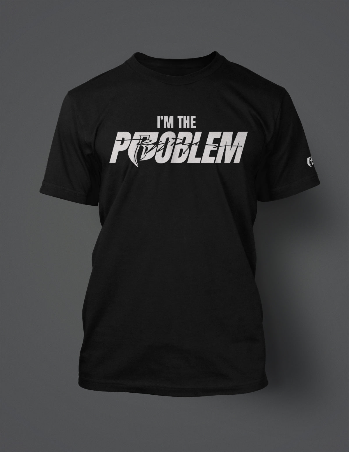 I'M THE PROBLEM SILVER REFLECTIVE