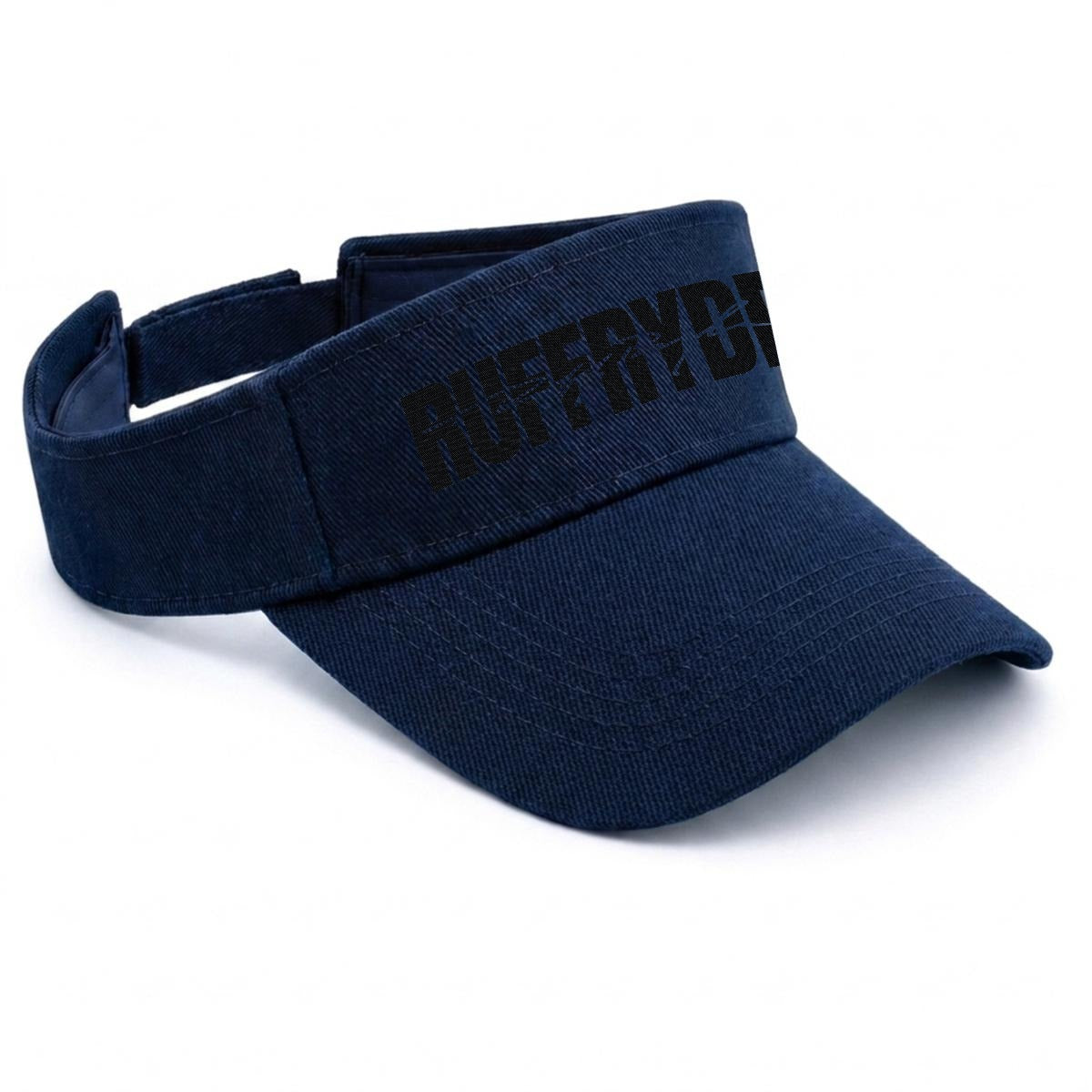 Embroidery Open-Top Visor RR Past Present Future