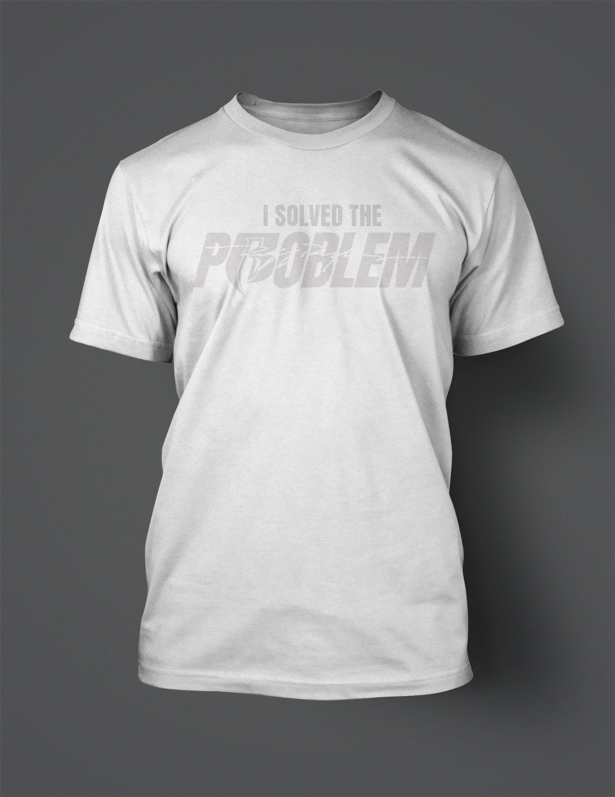 I SOLVED THE PROBLEM SILVER REFLECTIVE
