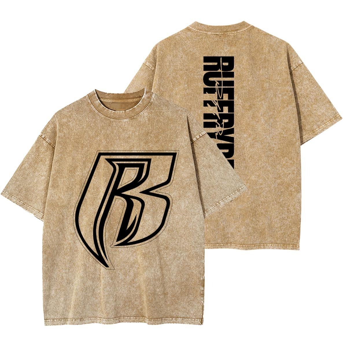 Ruff Ryders Stenchil R Heavyweight Washed T-Shirt