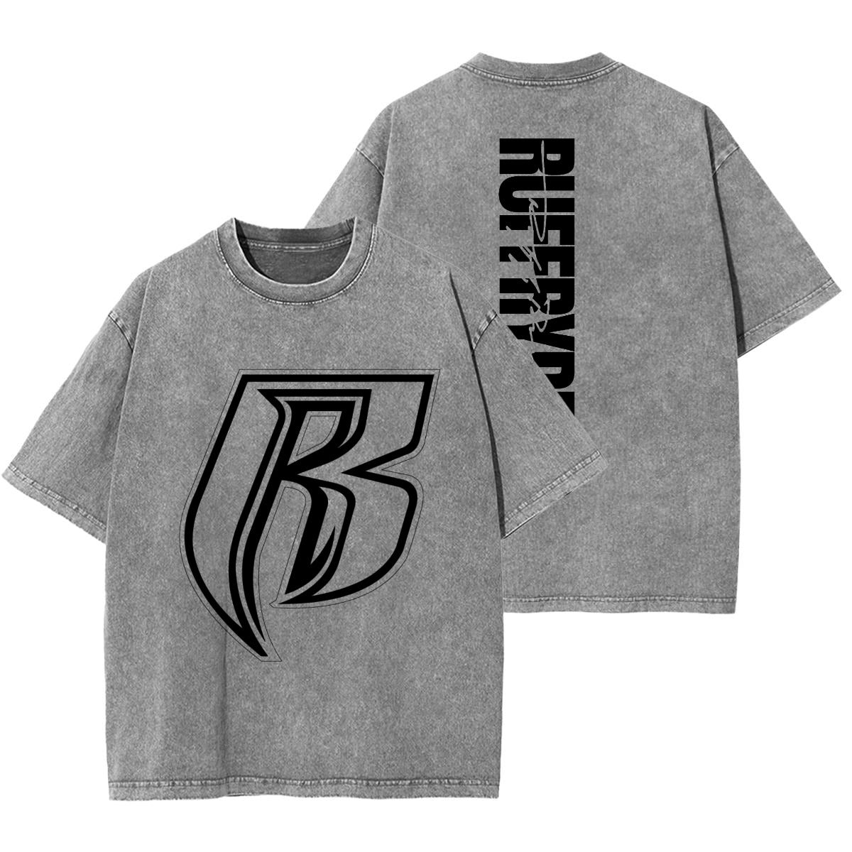 Ruff Ryders Stenchil R Heavyweight Washed T-Shirt