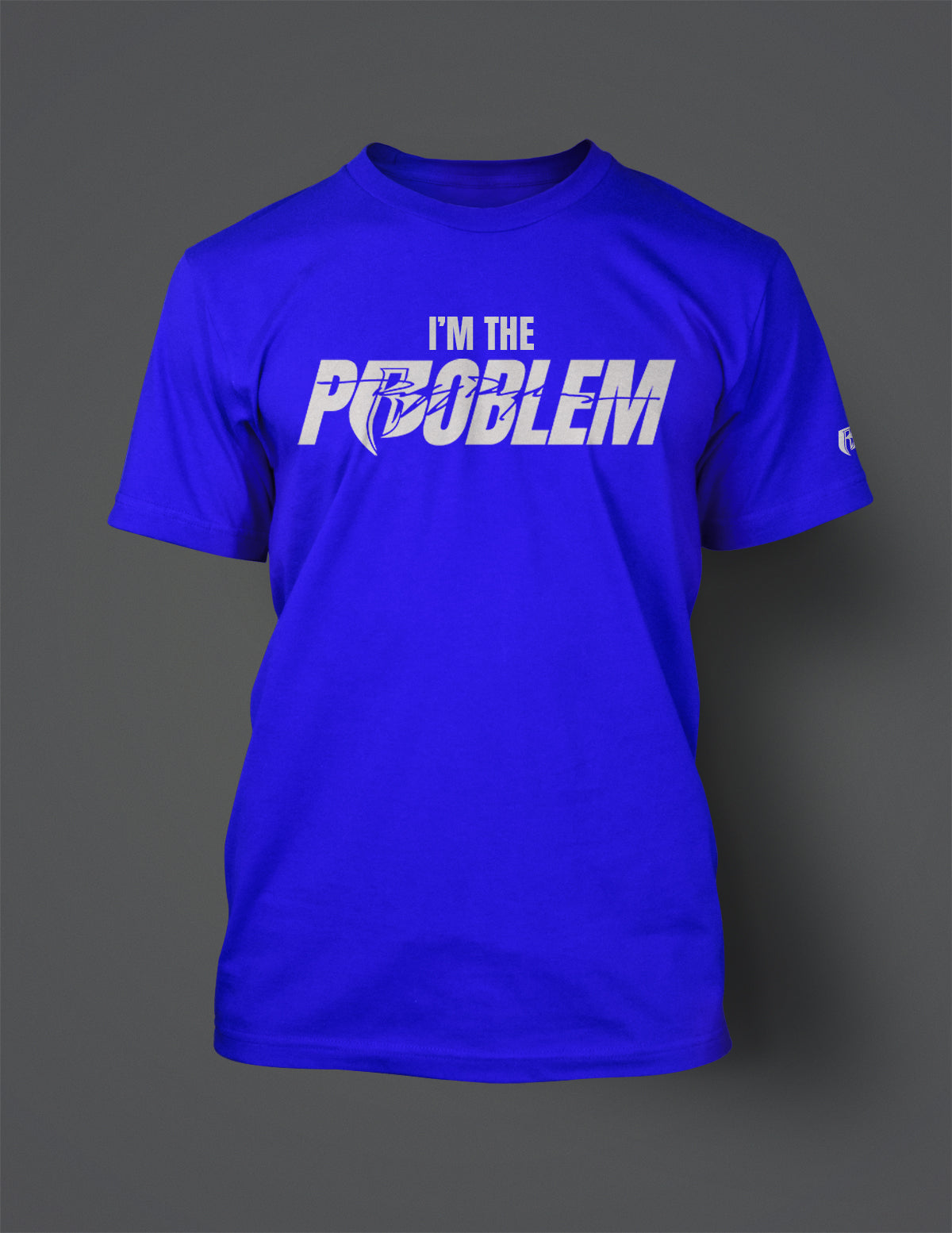 I'M THE PROBLEM SILVER REFLECTIVE