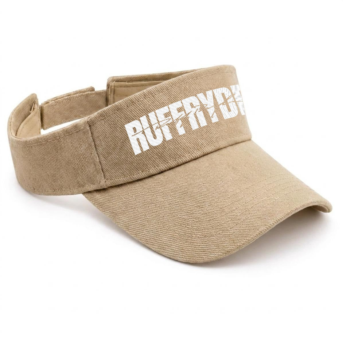 Embroidery Open-Top Visor RR Past Present Future