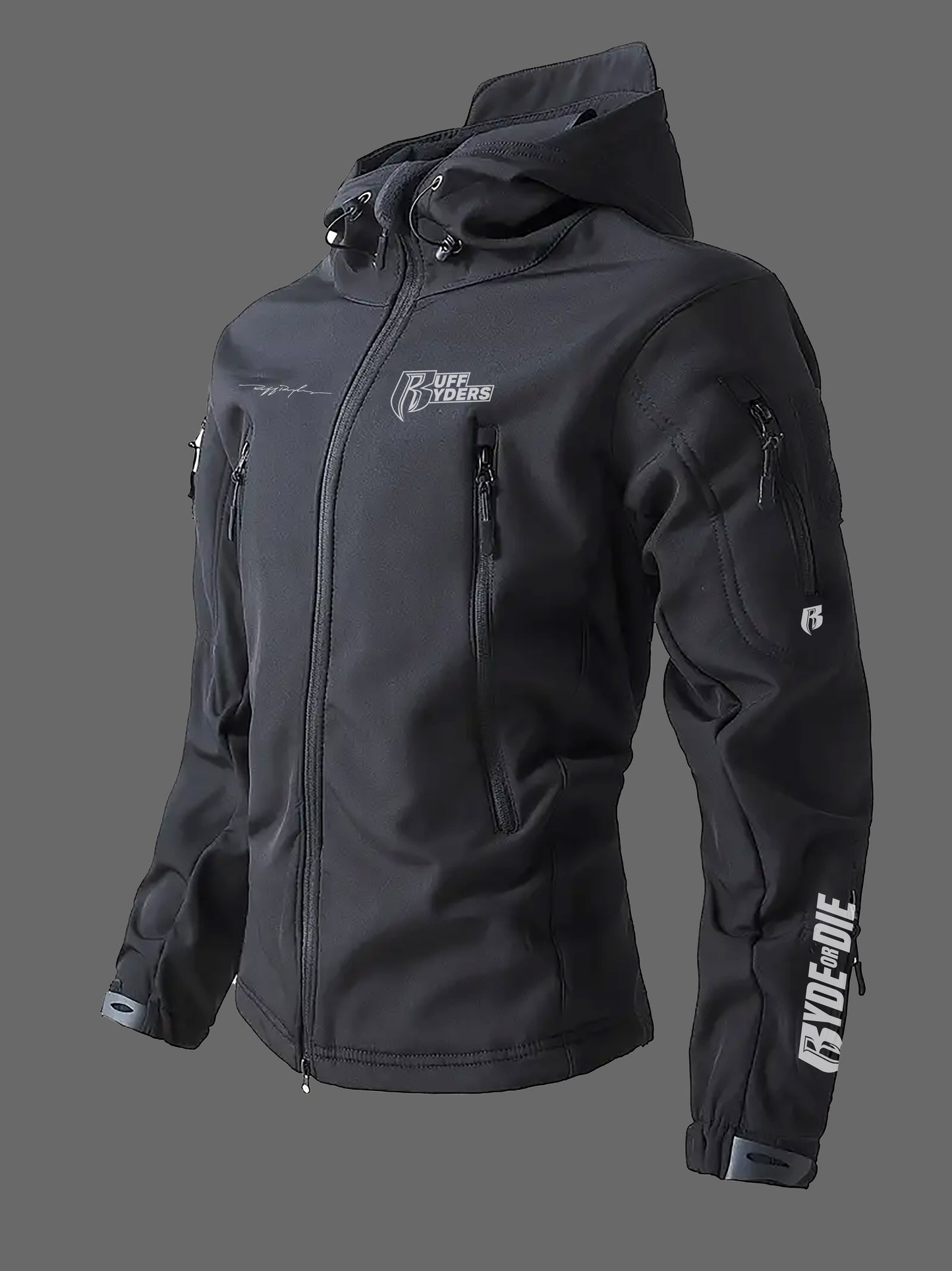 Ryde Or Die Reflective Logo Jacket