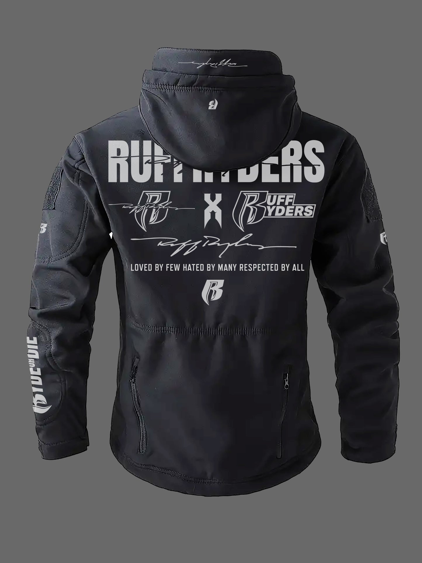 Ryde Or Die Reflective Logo Jacket