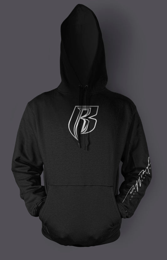 Stencil Ruff Ryders Logo with Love Hate Respect