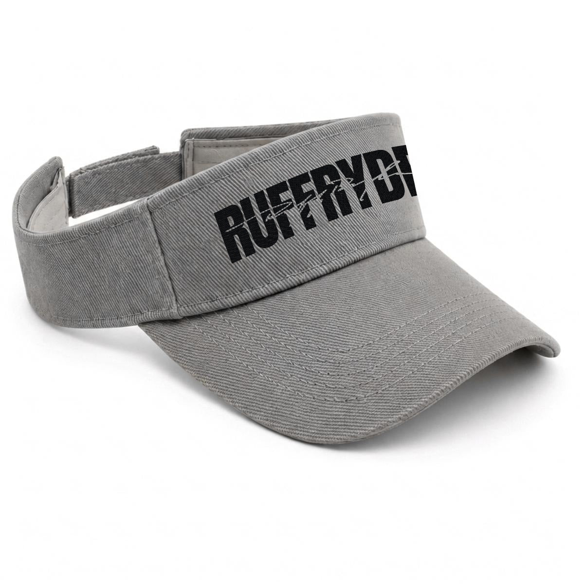Embroidery Open-Top Visor RR Past Present Future