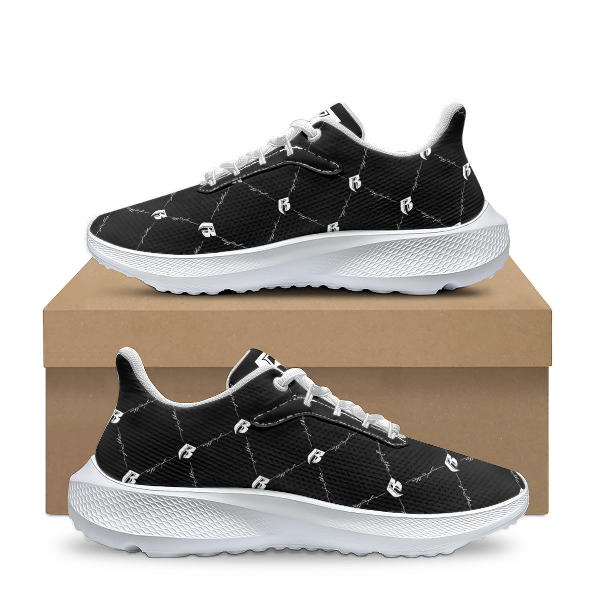 Unisex Lace Up Running Shoes