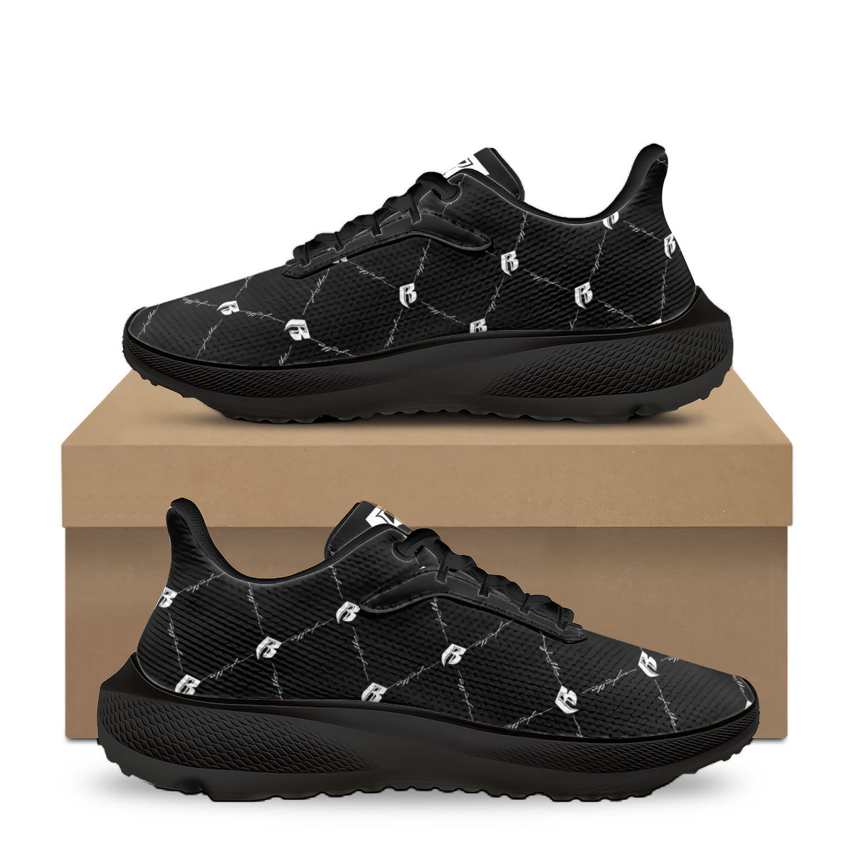 Unisex Lace Up Running Shoes